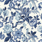 Find 175560 Huntington Gardens Bleu Marine by Schumacher Fabric