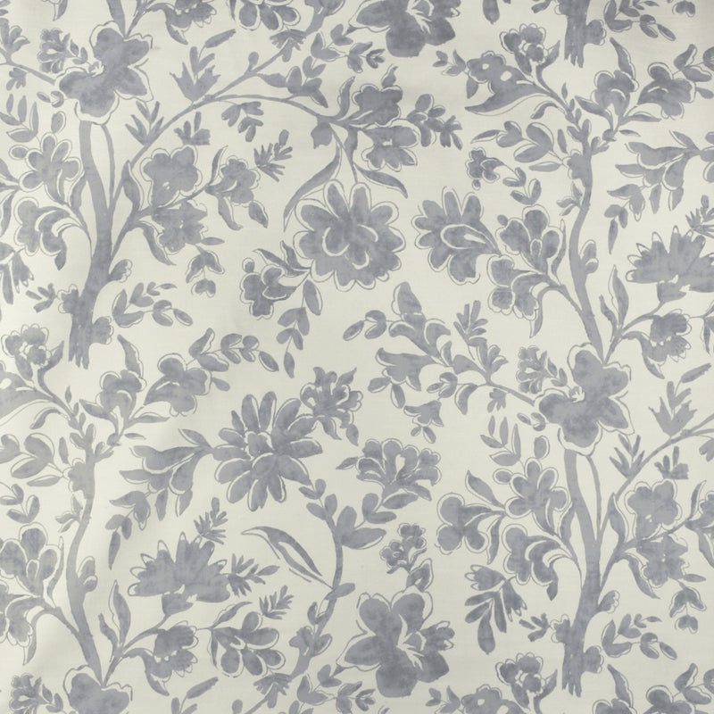 Purchase S2960 Pewter Floral Multipurpose Greenhouse Fabric