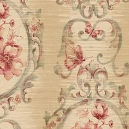 Find SE50319 Elysium Reds Butterfly by Seabrook Wallpaper
