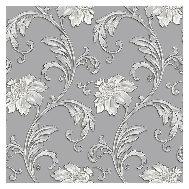 Search JC20064 Concerto Floral Scroll by Norwall Wallpaper