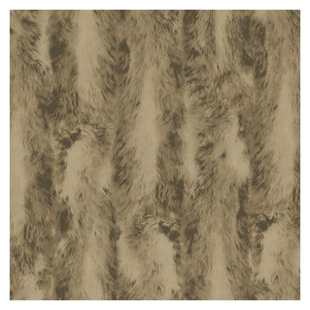 Save G67949 Organic Textures Brown Chinchilla Fur Wallpaper by Norwall Wallpaper