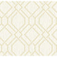 Find 4025-82515 Radiance Frege Gold Trellis Wallpaper Gold by Advantage
