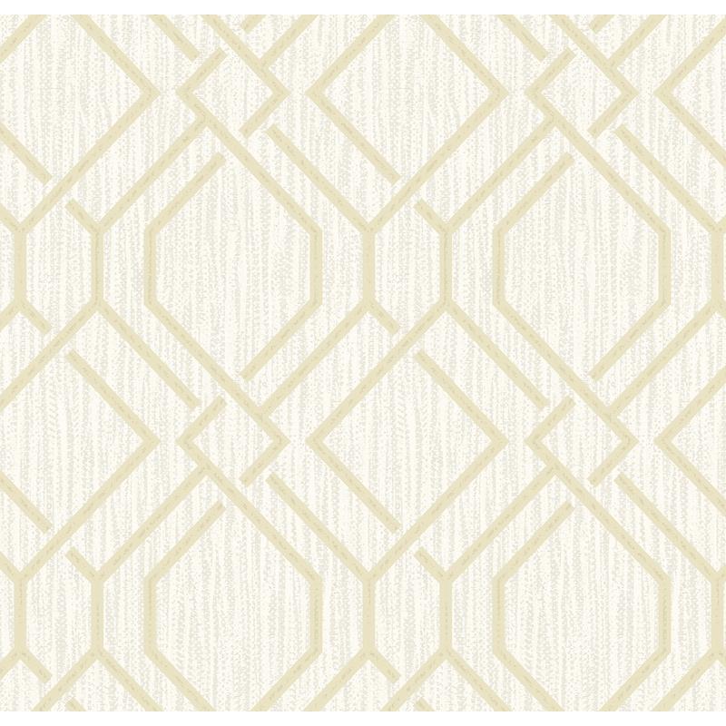 Find 4025-82515 Radiance Frege Gold Trellis Wallpaper Gold by Advantage