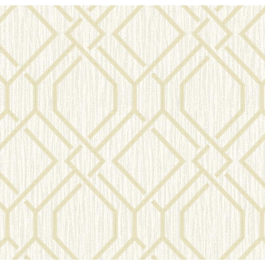 Find 4025-82515 Radiance Frege Gold Trellis Wallpaper Gold by Advantage