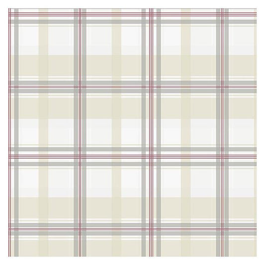 Acquire KE29913 Creative Kitchens Plaid  by Norwall Wallpaper