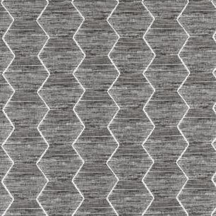 View F1415/03 Stratum Charcoal Geometric by Clarke And Clarke Fabric