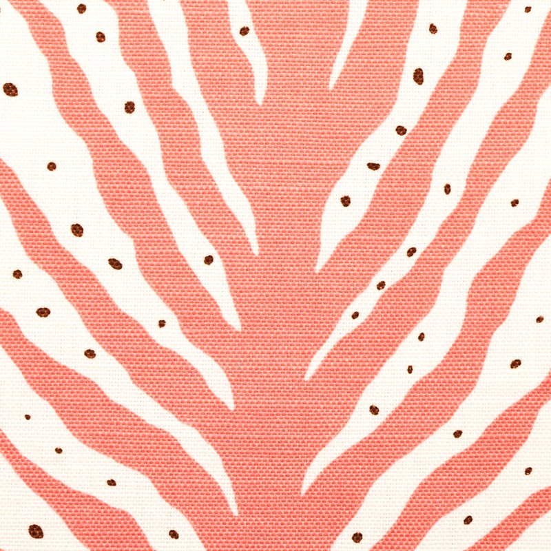Acquire 179482 Creeping Fern Coral By Schumacher Fabric