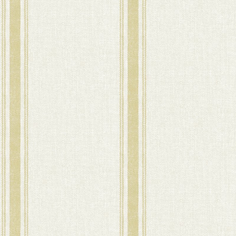 Purchase 4072-70069 Delphine Linette Wheat Fabric Stripe Wallpaper Wheat by Chesapeake Wallpaper