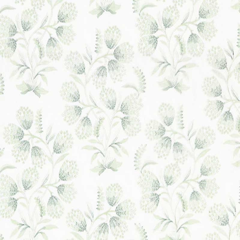 Looking SC 000227233 Hana Embroidery Eucalyptus by Scalamandre Fabric