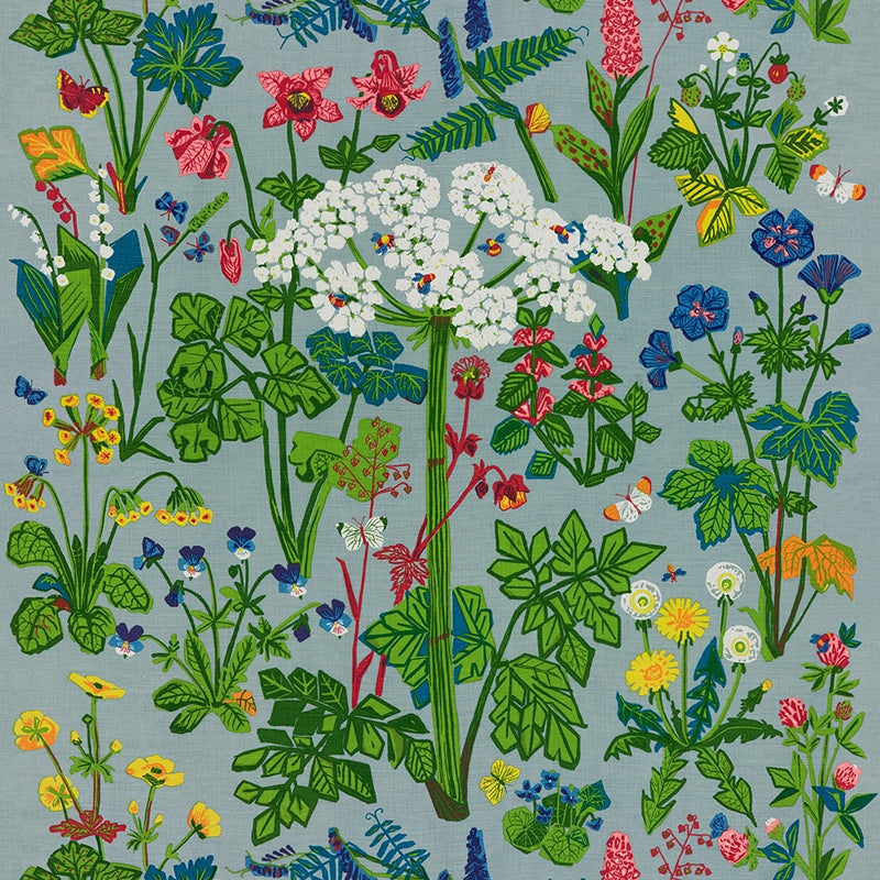 Sample 1790 Aurora Mural, Multi By Borastapeter Wallcovering