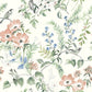 Sample 4072-70002 Delphine, Frederique Multicolor Bloom Wallpaper by Chesapeake