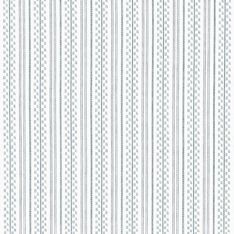 Purchase sample of 71410 Jack Stripe, Sky by Schumacher Fabric