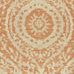 Sample PHLO-1 Phlox, Cinnamon Orange Rust Stout Fabric