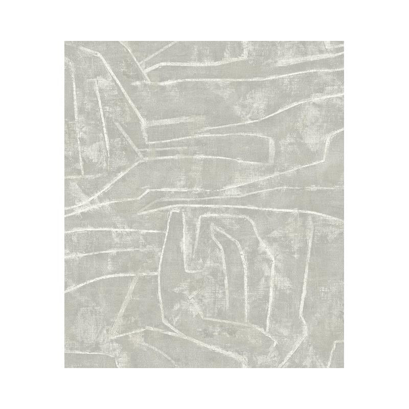 Sample PSW1069RL Geometrics, Geometric Grey Peel and Stick Wallpaper