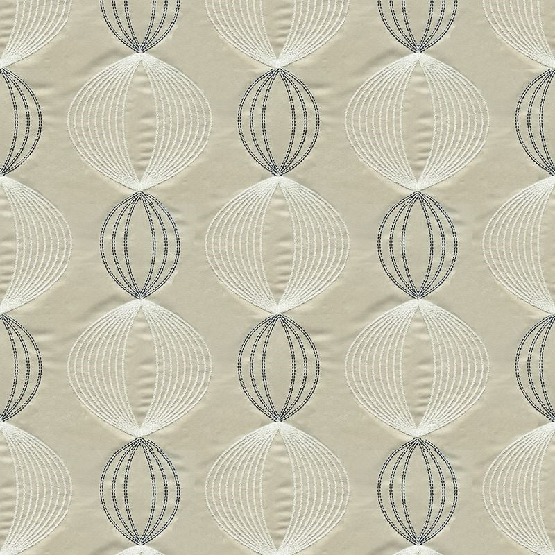 Purchase 4196.1611.0 Virga Greige Geometric Beige by Kravet Design Fabric