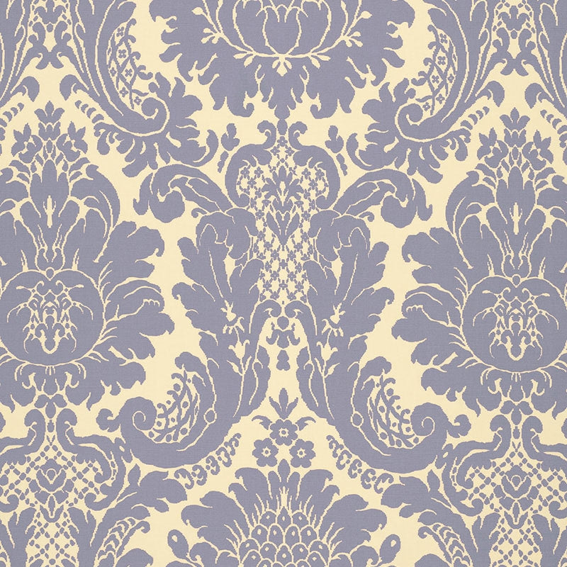 Find 2643543 Harmon Manor Ii Blue by Schumacher Fabric