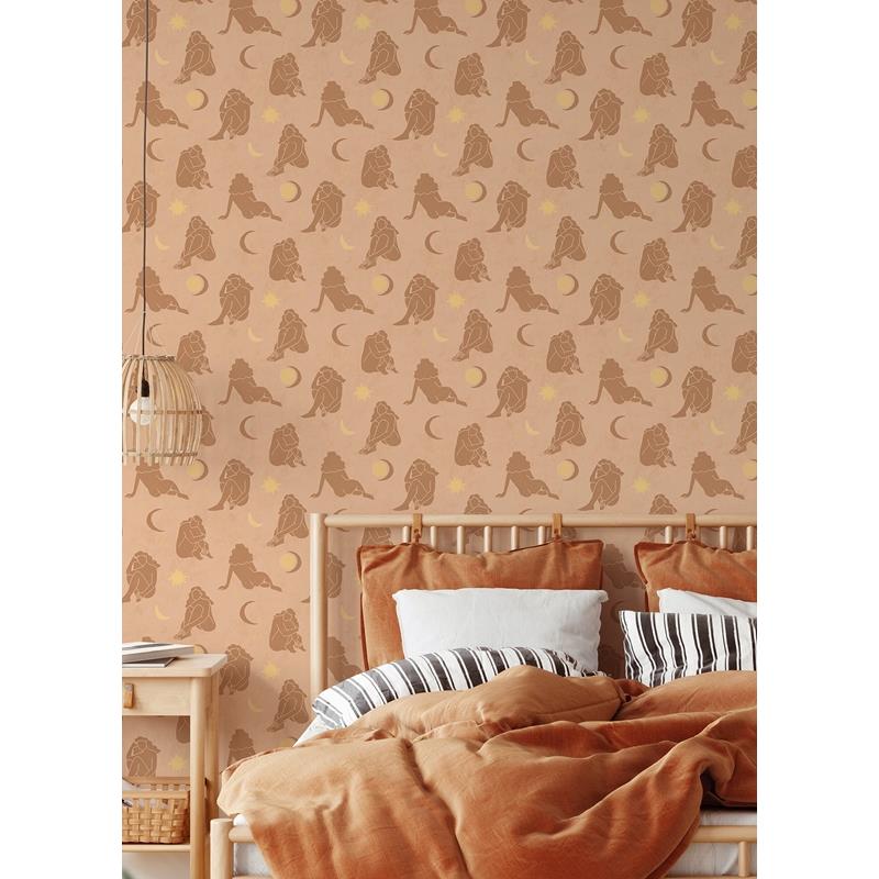 Select Ahs4714 Aljahorvat Blush Nuwallpaper Wallpaper