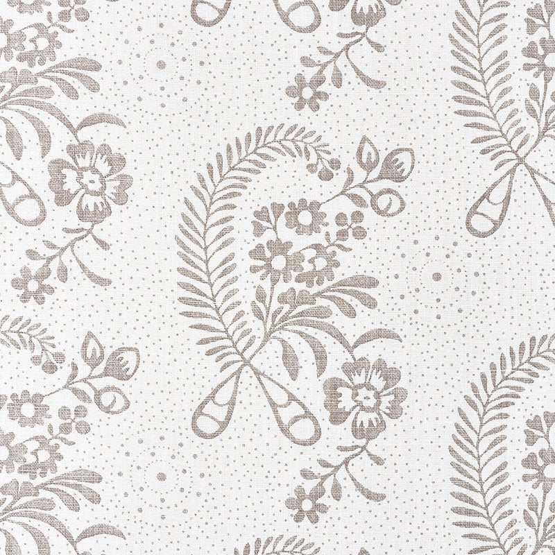 Purchase sample of 177210 Millicent, Grisaille by Schumacher Fabric