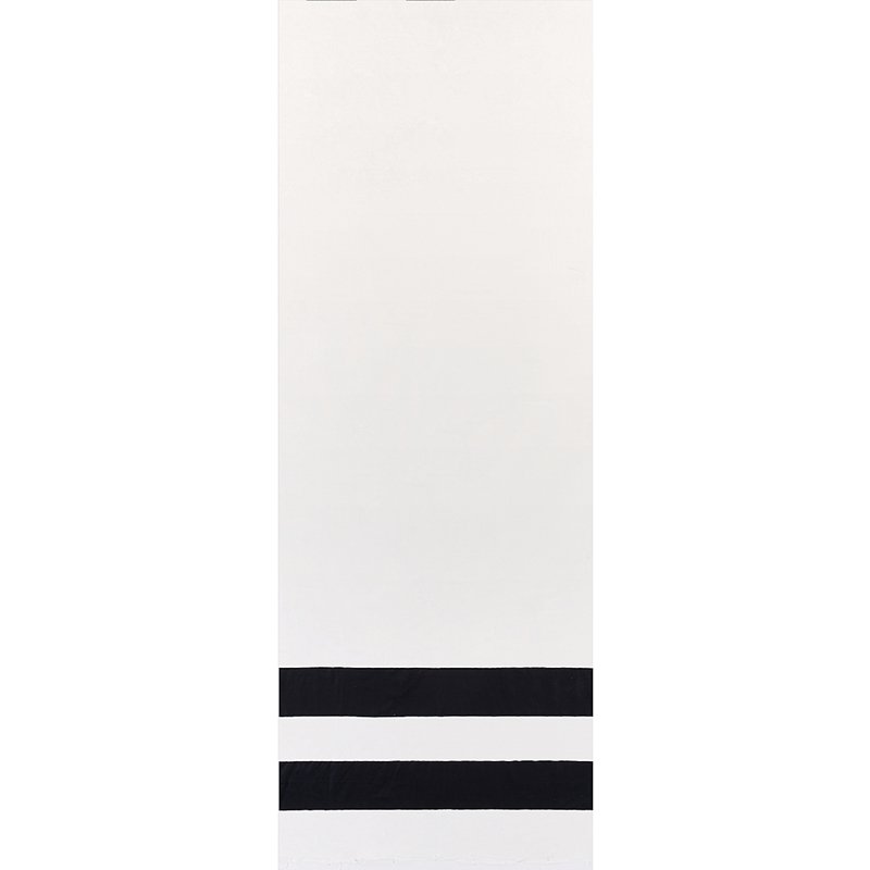 Purchase sample of 81870 Virginia Panel B, Black and White by Schumacher Fabric
