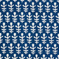 Shop 179241 Bagru Dark Blue by Schumacher Fabric