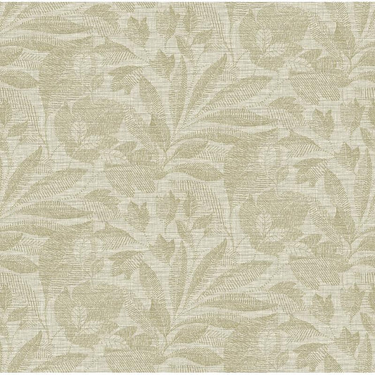 Save on 2972-86150 Loom Lei Gold Leaf Wallpaper Gold A-Street Prints Wallpaper