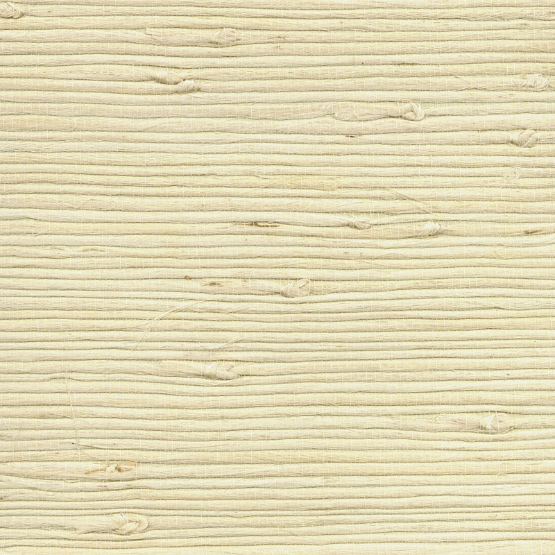 Sample 2732-65651 Canton Road, Cebu Cream Grasscloth by Kenneth James Wallpaper