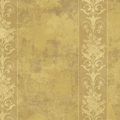 Select CB76005 Granville Metallic Gold Acanthus Leaves by Carl Robinson Wallpaper