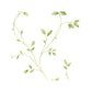 Sample KC28550 Green Floral wallpaper Norwall Wallpaper