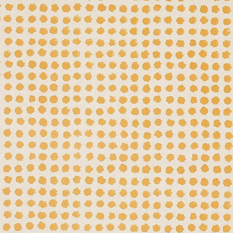 Purchase sample of 179770 Seed Hand Block Print, Mustard by Schumacher Fabric