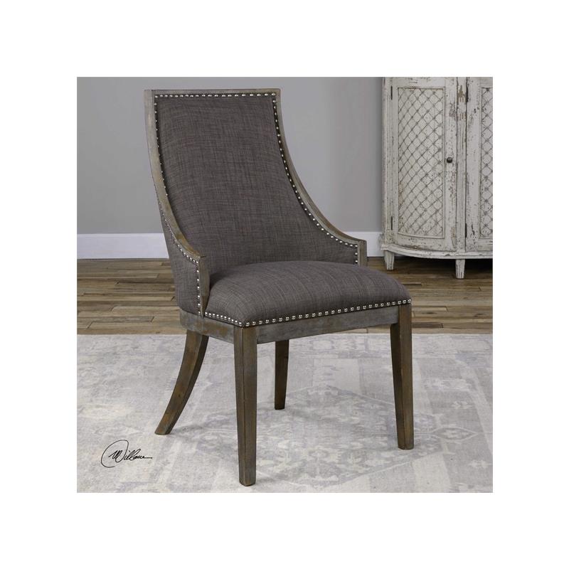 23309 Lenore Armless Chair Oatmeal 2 Peby Uttermost,,