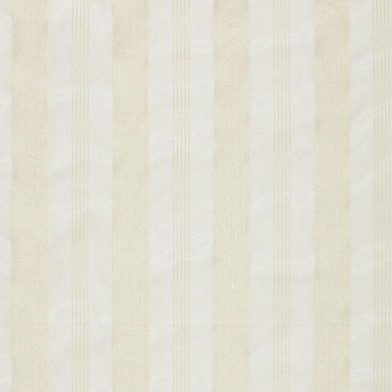 Purchase sample of 12420 Chantal Striped Sheer, Ivory by Schumacher Fabric