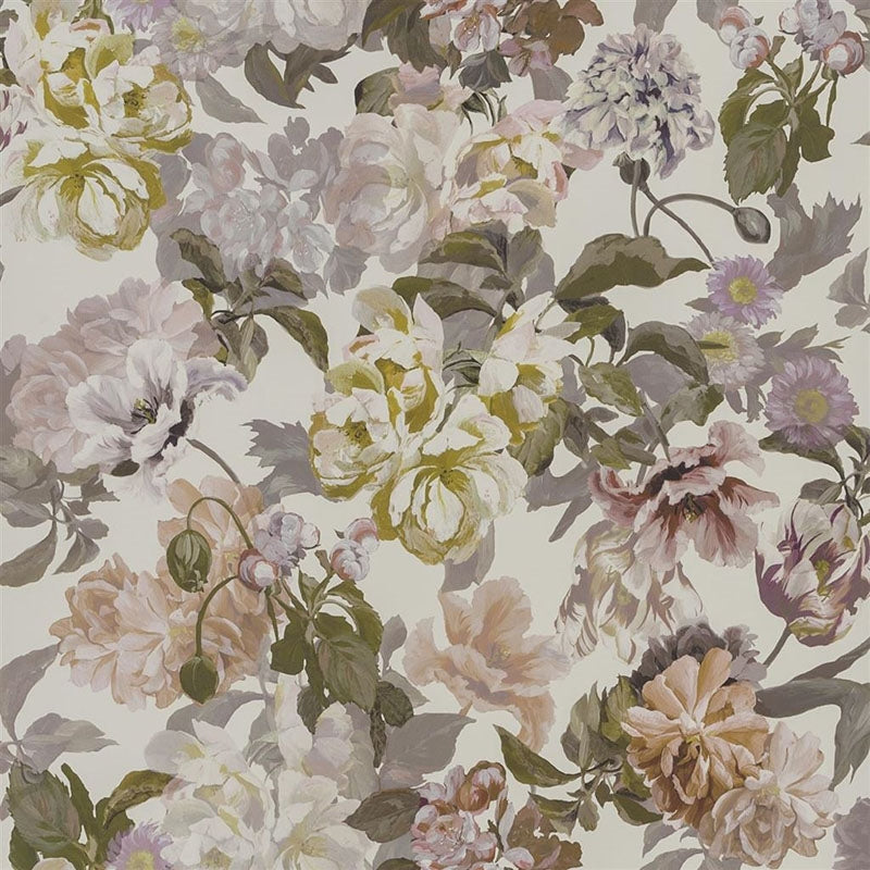 Find PDG1033/03 Delft Flower Linen by Designer Guild Wallpaper