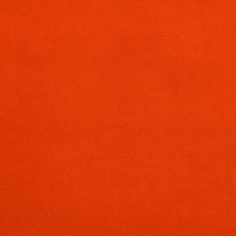 Purchase sample of 42849 Gainsborough Velvet, Orange by Schumacher Fabric