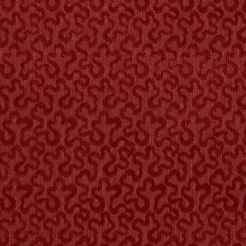 Purchase sample of 43272 Vermicelli Velvet, Bittersweet by Schumacher Fabric