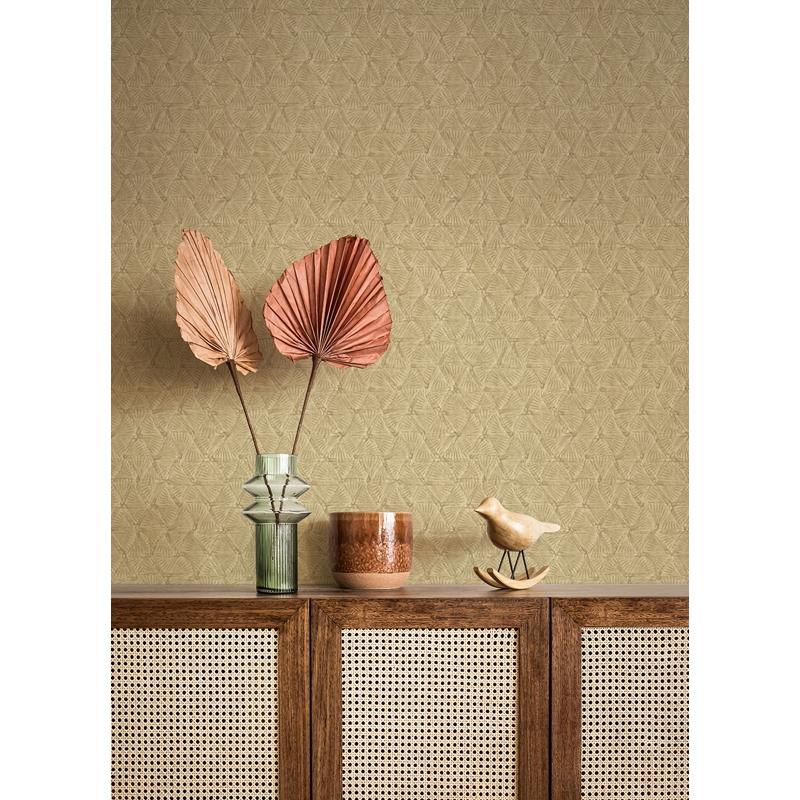 Acquire 2970-26119 Revival Wright Gold Textured Triangle Wallpaper Gold A-Street Prints Wallpaper
