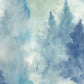 Purchase AH41202 L'ATELIER de PARIS Blue Trees by Seabrook Wallpaper