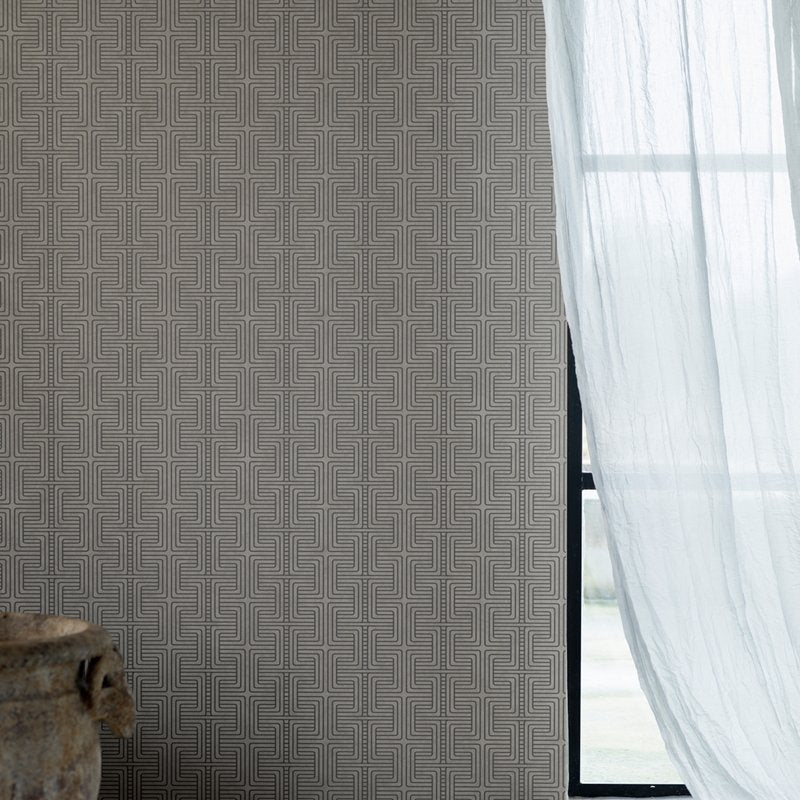 Shop 6478 geo tribe pewter borastapeter wallpaper 