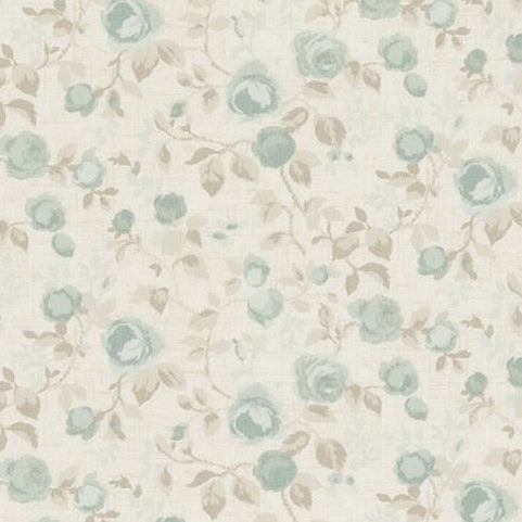 Looking F0624-02 Maude Mineral Botanical by Clarke And Clarke Fabric