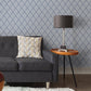 Shop Nus1701 Arrowhead Deep Blue Graphics Peel And Stick Wallpaper
