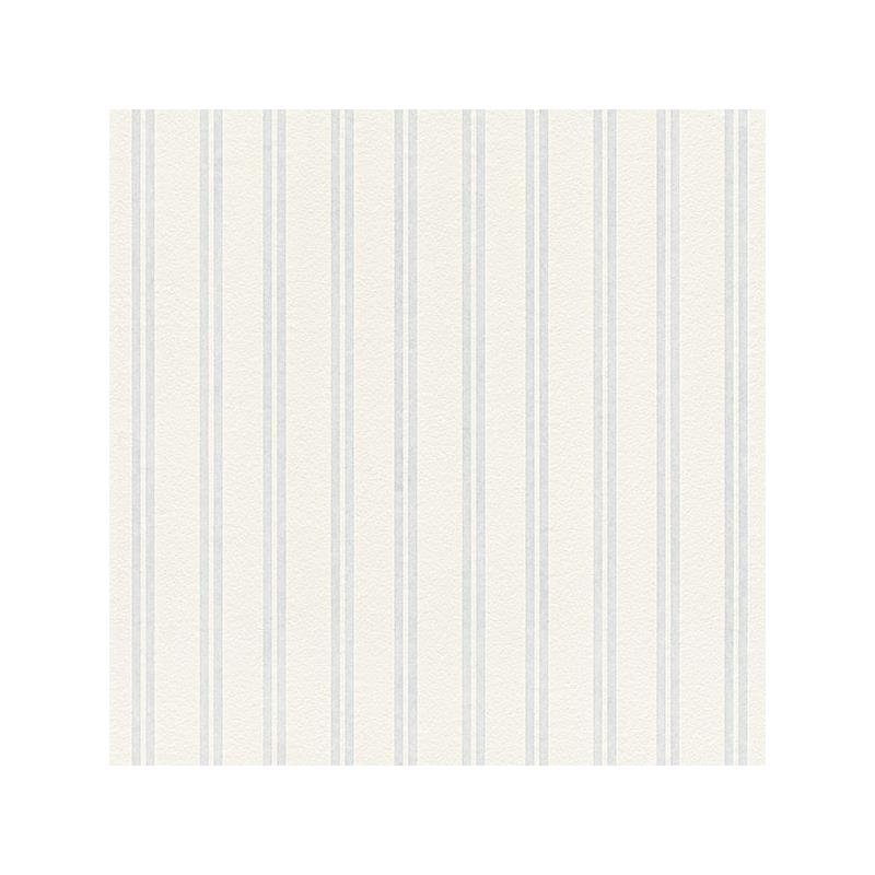 Sample 4000-2435-15 PaintWorks, Elliott White Stripe Paintable by Brewster Wallpaper
