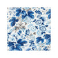 Sample 16595-004 Highgrove Linen Print, Porcelain - Scalamandre Fabric (SC 000416595)