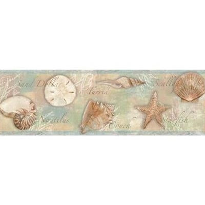 Select CT46051B Coastal Waters 2 Belair Studios By Warner Wallpaper