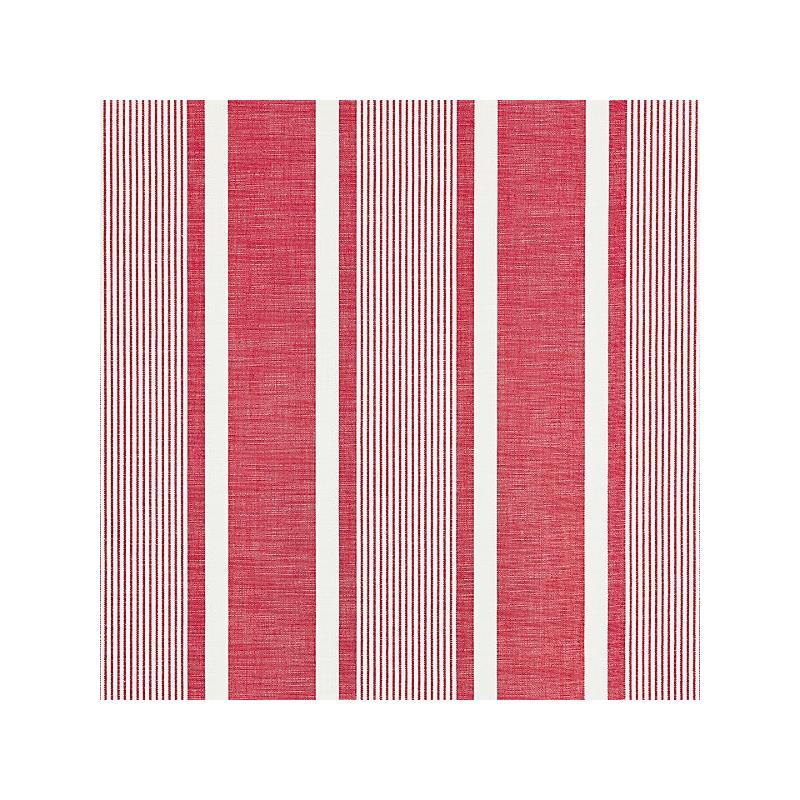 View 27111-003 Wellfleet Stripe Berry by Scalamandre Fabric