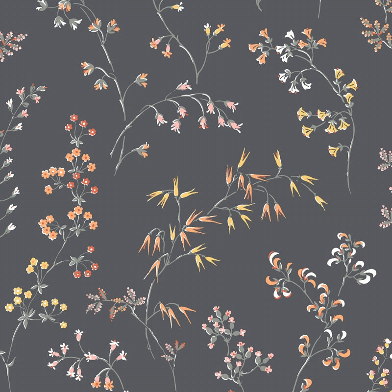 Sample 2004 GrÃ¥Ã¤ng, Charcoal By Borastapeter Wallpaper