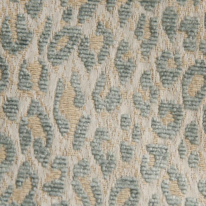 Sample A9 0004Leop Leopard, Cloudy Blue By Aldeco