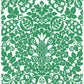 Sample 4081-26333 Happy, Marni Green Fruit Damask by A-Street Prints Wallpaper