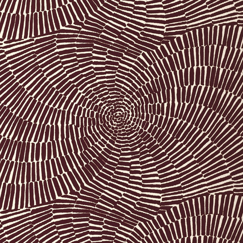 Purchase sample of 174242 Sonriza Print, Java by Schumacher Fabric