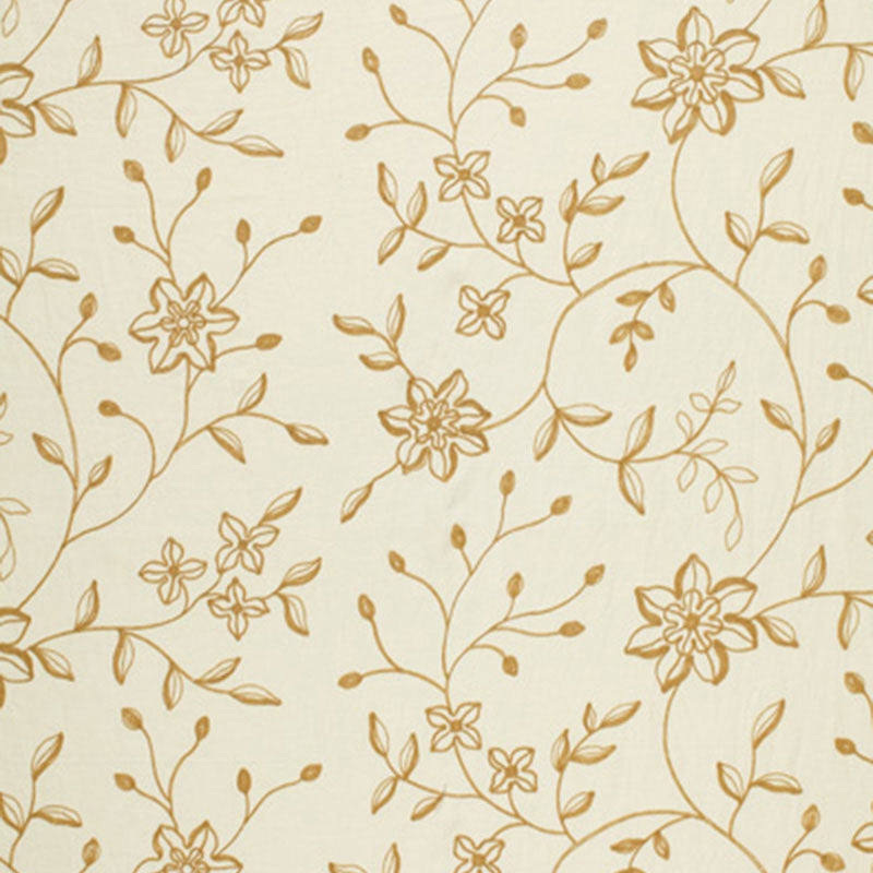 Search 3491001 Georgia Linen Embroidery Sand by Schumacher Fabric