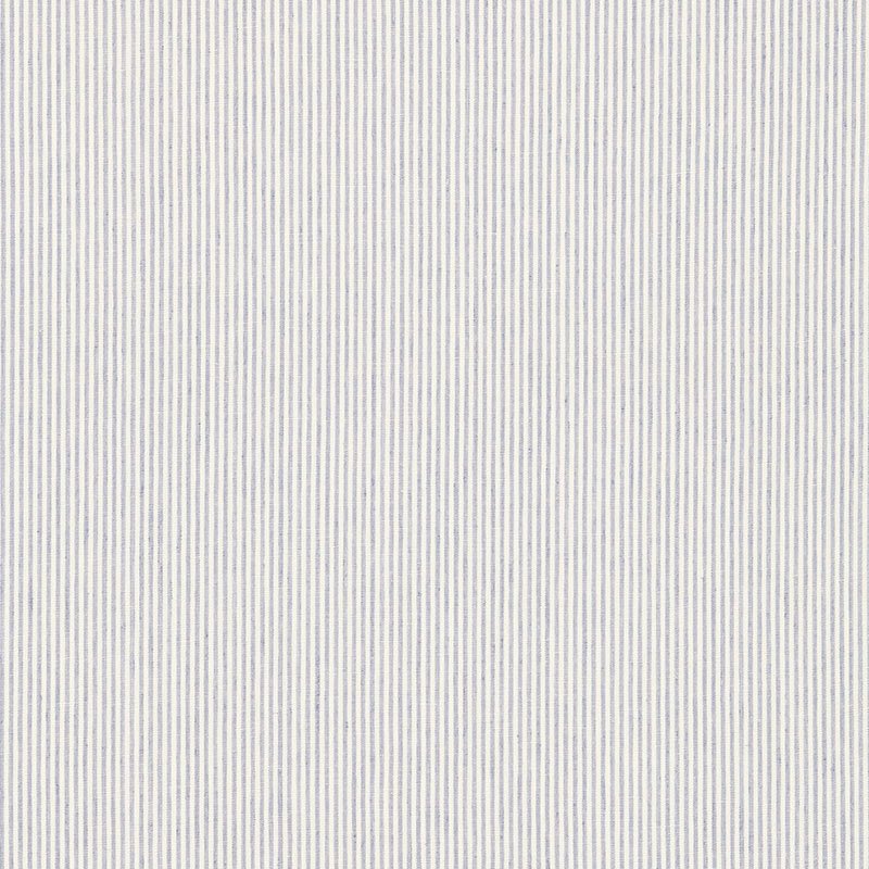 Purchase sample of 65983 Wesley Ticking Stripe, Delft by Schumacher Fabric