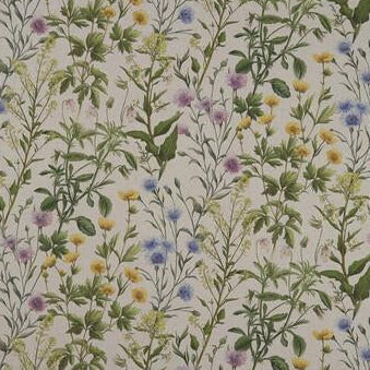 Save F1146/01 Buttercup Botanical by Clarke And Clarke Fabric